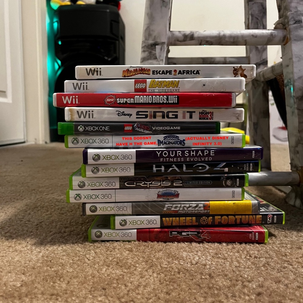 Xbox 360 & Wii Games